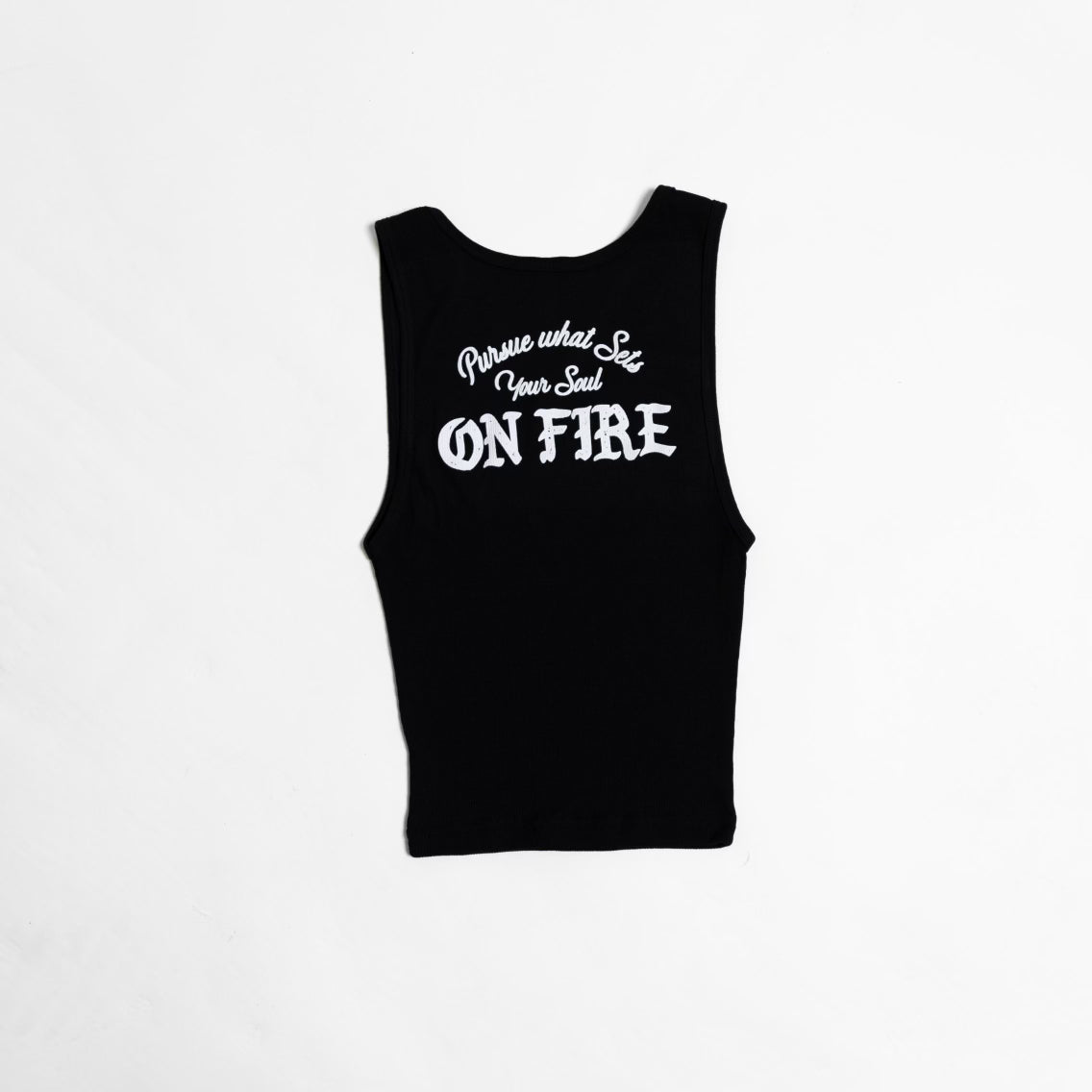 Set It On Fire Baby Ribbed Tank